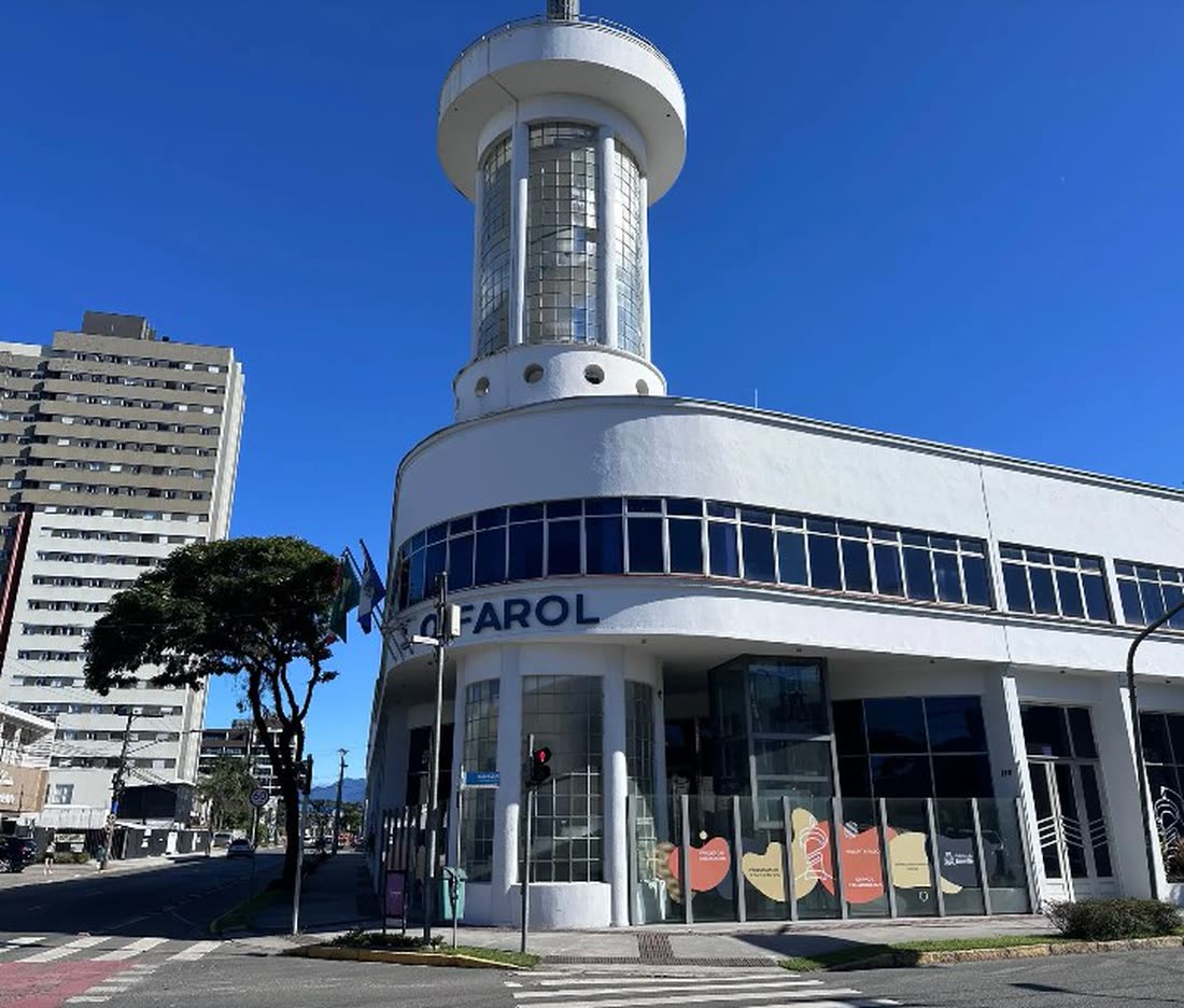O Farol, prédio histórico no centro de Joinville